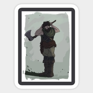 Corbin Capes & Quests Pin Sticker